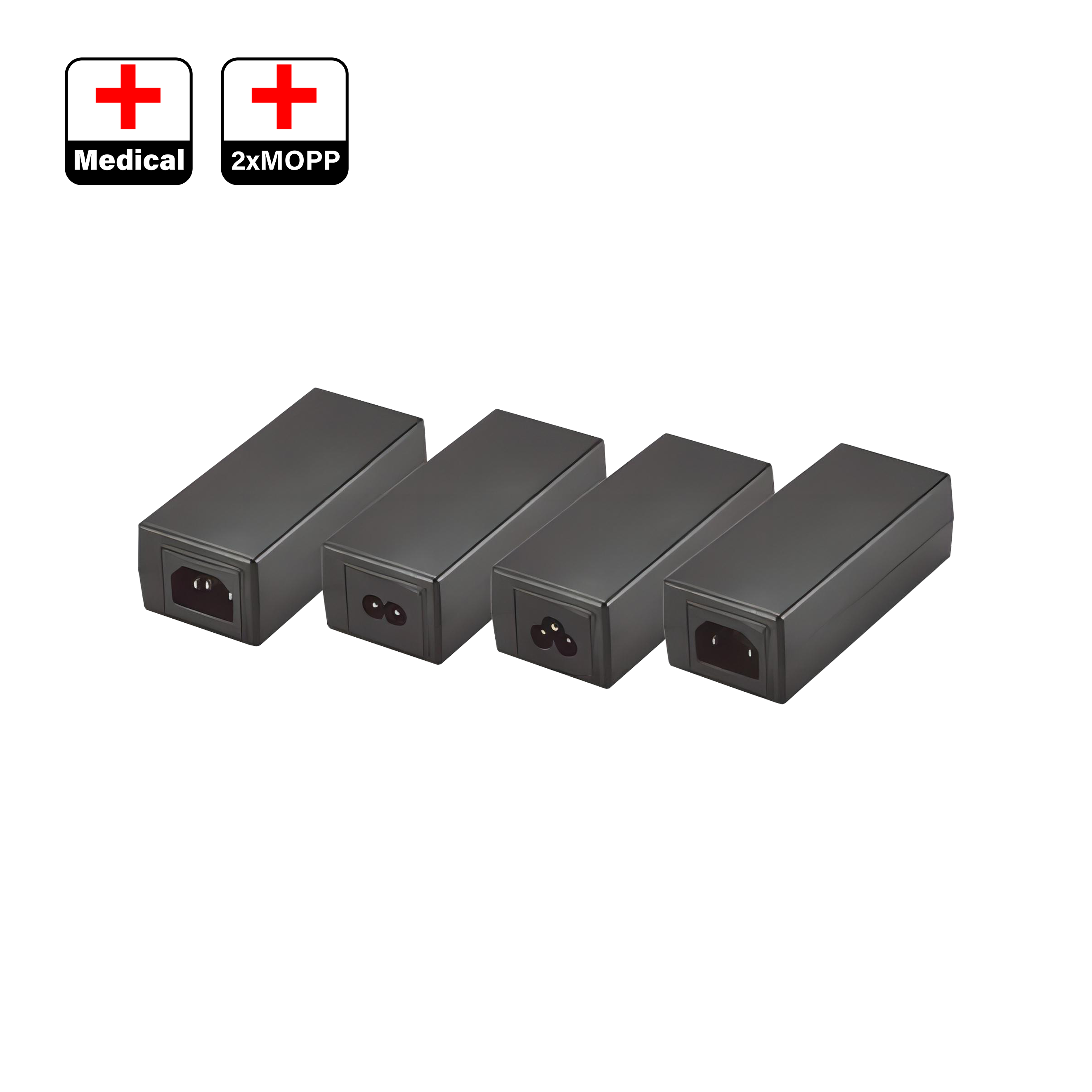 72W Desktop Medical AC-DC Power Supply